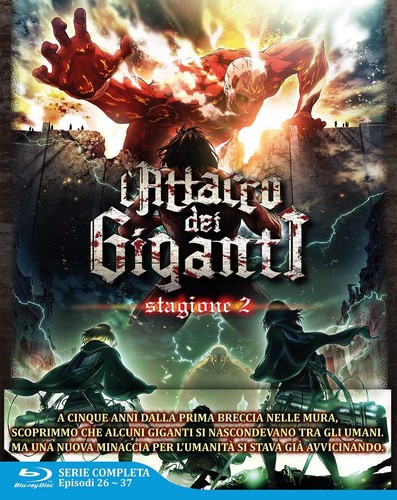 Blu ray attacco dei - attacco, giganti