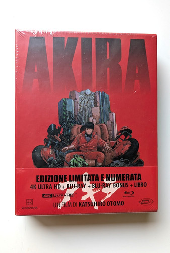 Akira box blu ray 4k - blu,
